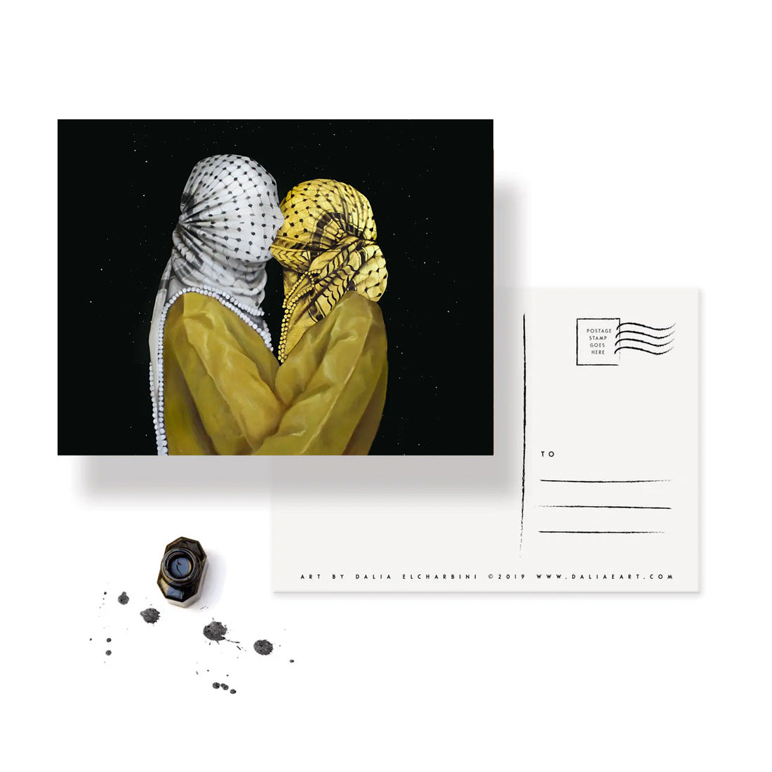 Lovers Postcard