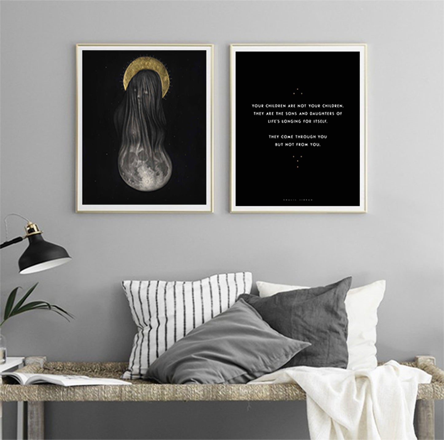 Khalil Jibran Quote Poster Print