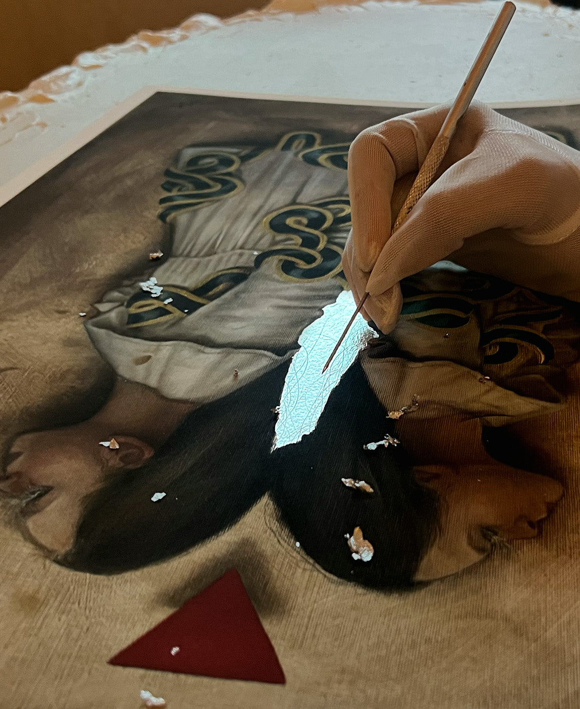 Hand Embellished Prints