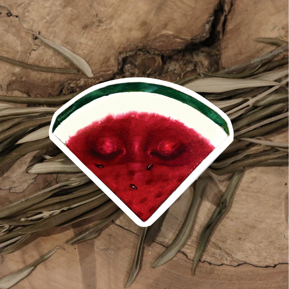 Slice of Intifada II Sticker – Dalia Elcharbini Art