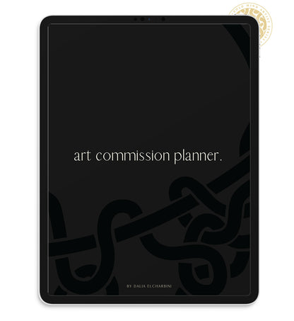 Art Commission Digital & Printable Planner