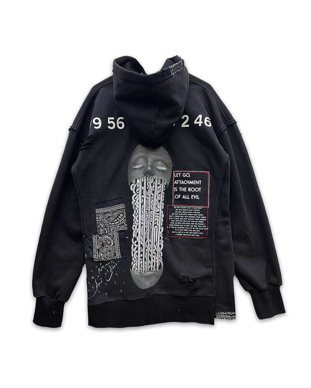 'Let Go' Black Hoodie