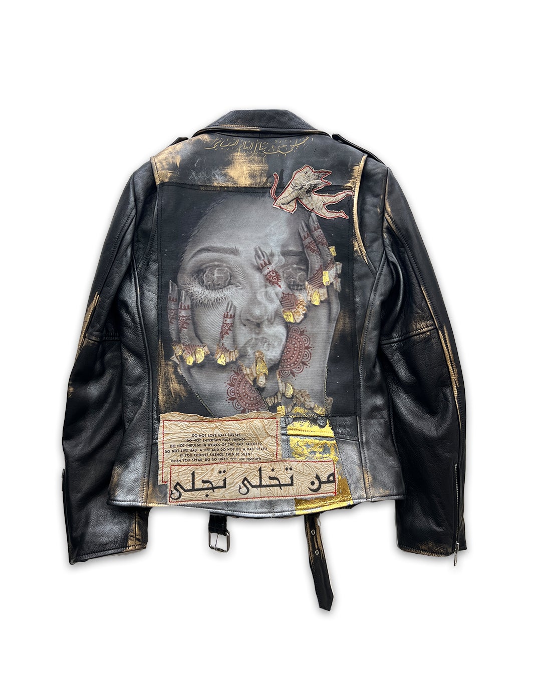 'Solace' Leather Jacket