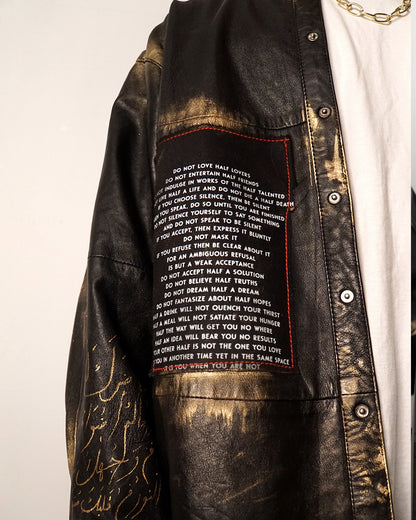 'Visionary' Leather Jacket