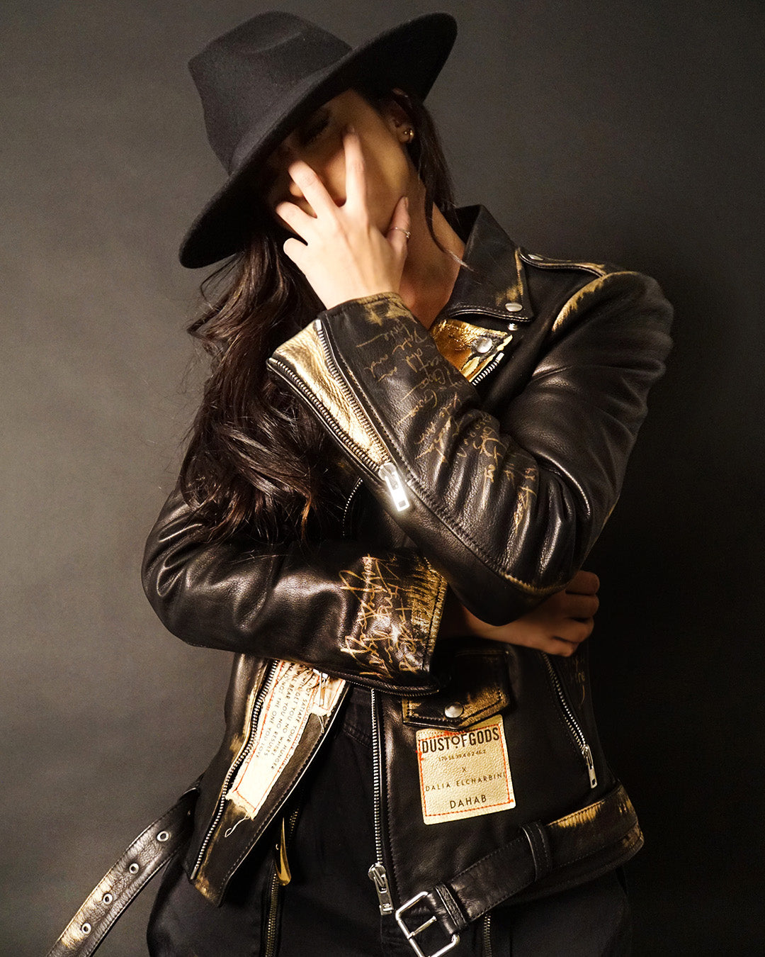 'Solace' Leather Jacket