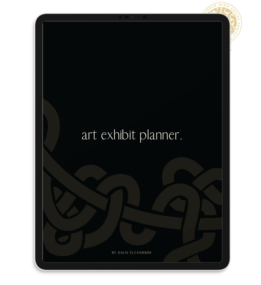 Art Exhibit Digital & Printable Planner