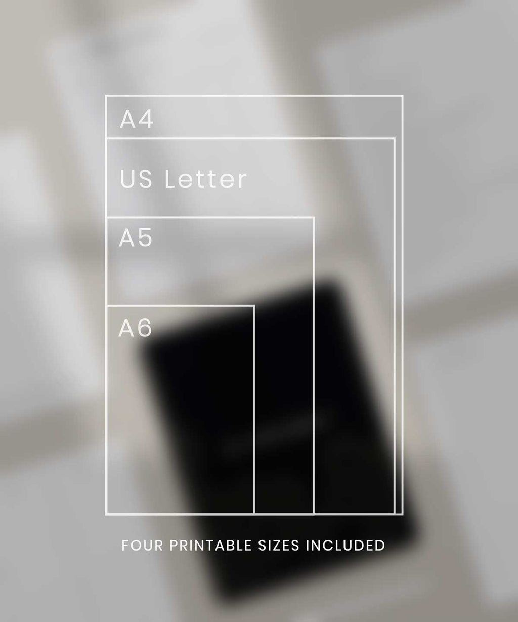 Art Exhibit Digital & Printable Planner