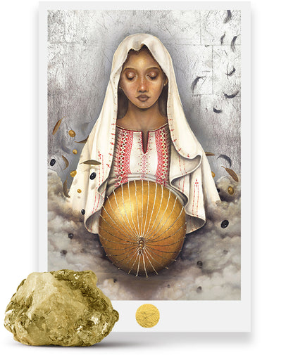 'Jerusalem's Birth' Hand Gilded Edition