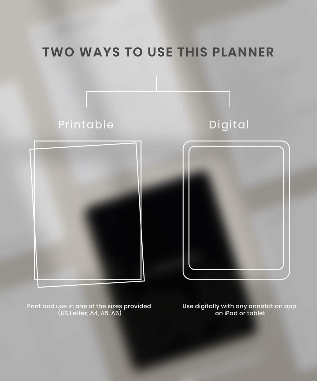Art Commission Digital & Printable Planner
